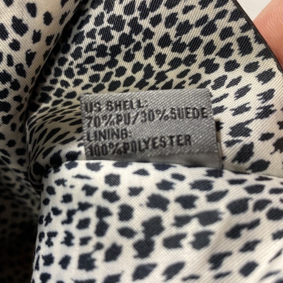 Backpack Black Classic partly suede Bag - Picture 17 of 17